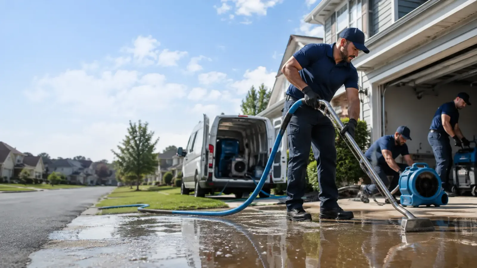 Flood Damage Restoration in Austin, IN